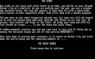 Heavy Bunch (The) atari screenshot